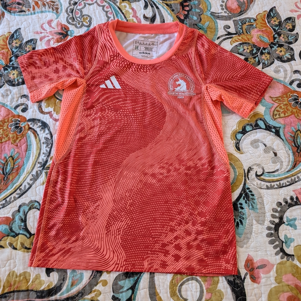 { Adidas } Boston Marathon 2023 Running Tee